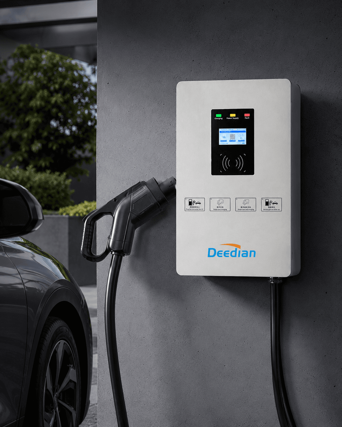 Stație încărcare DC rapidă 40 kW 40kw DC Statie Incarcare pentru Tesla, BMW, Dacia Spring